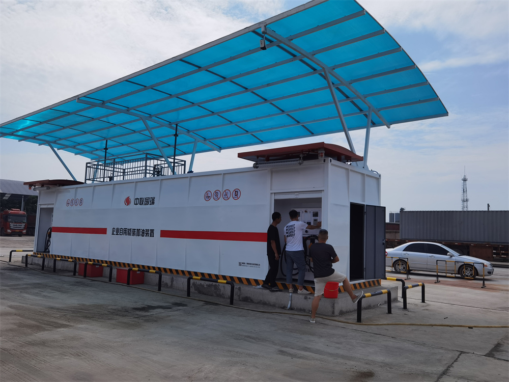 中联国瑞橇装加油站应用展示